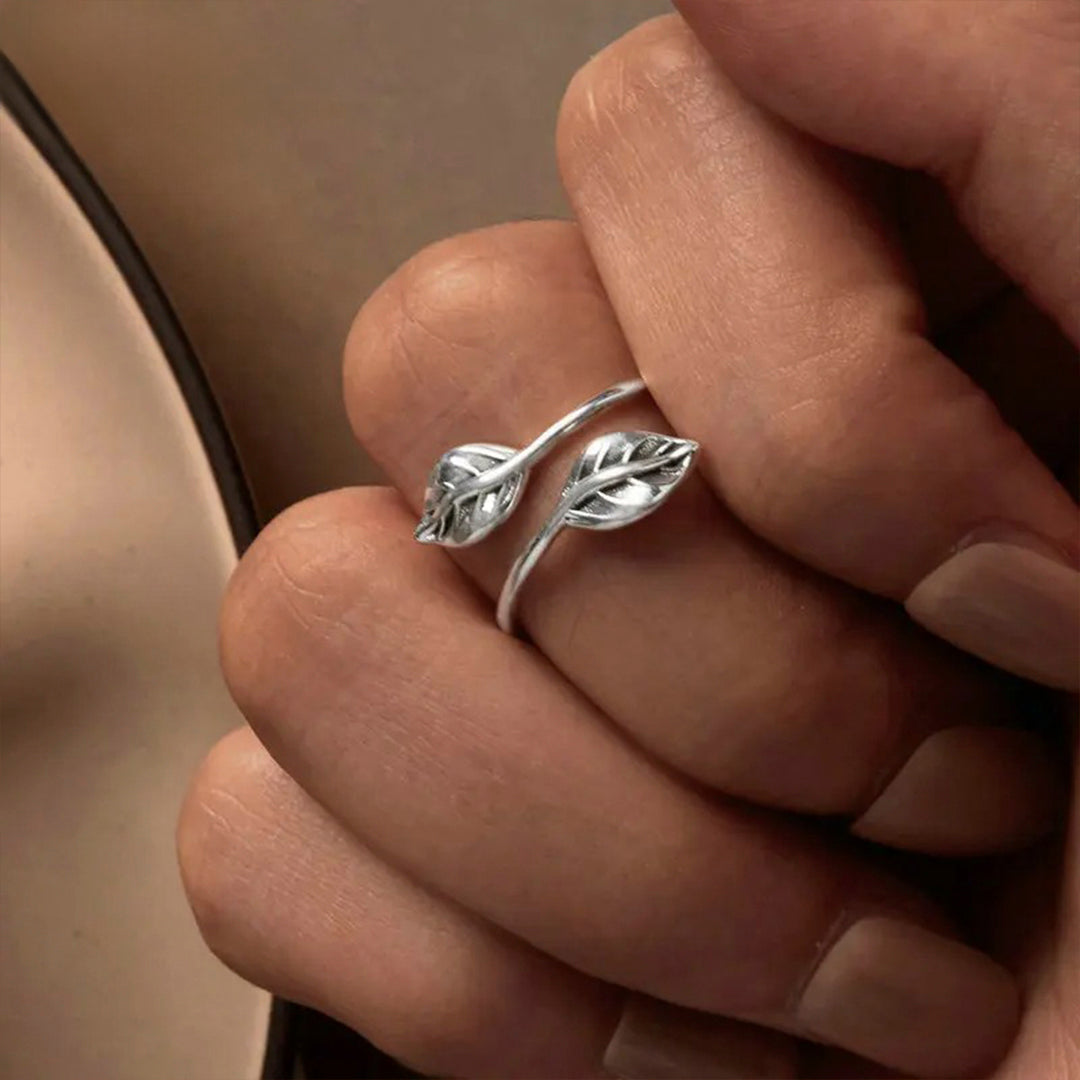 Anillo Hojas