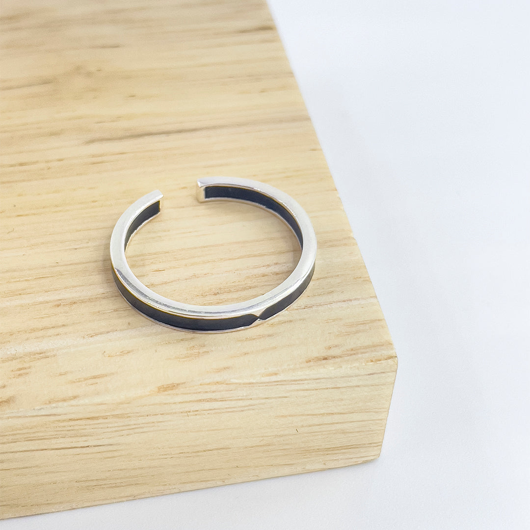 Anillo Sinfín Negro