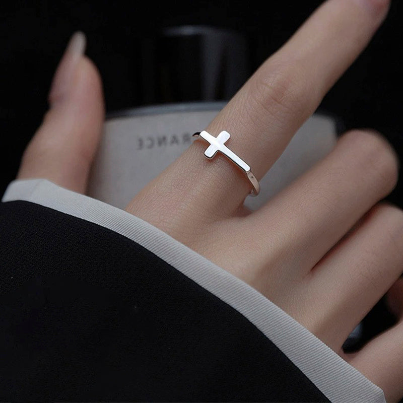 Anillo Cruz Simple