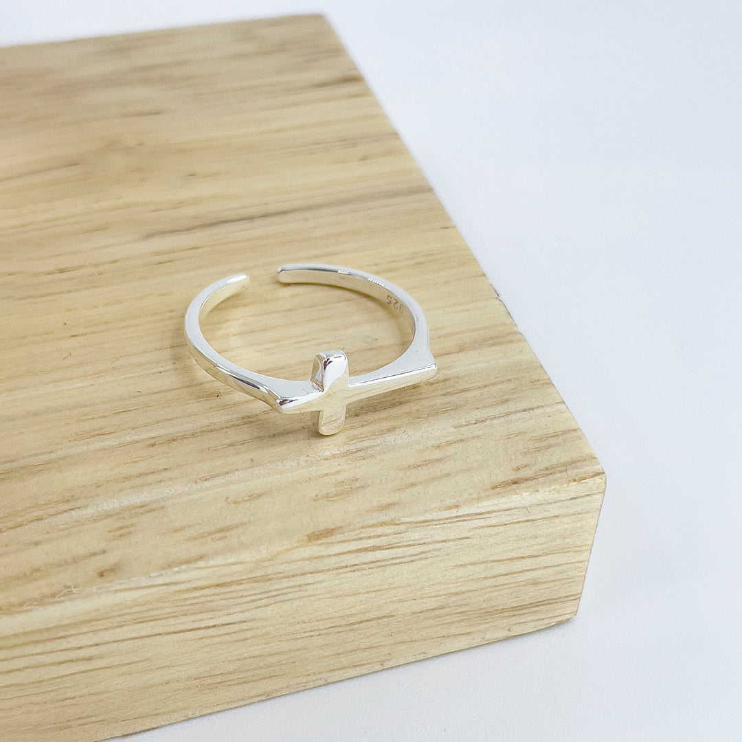 Anillo Cruz Simple