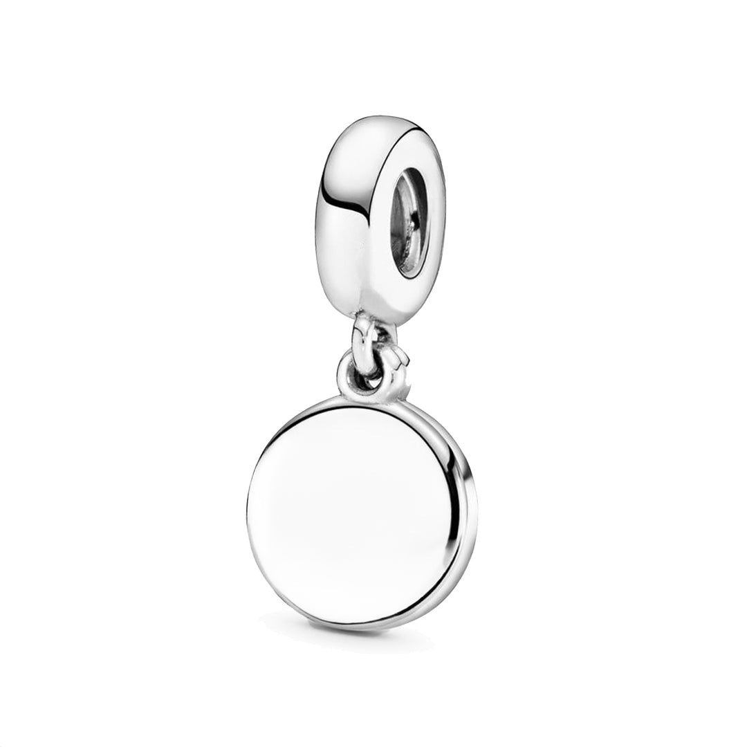 Charm Personalizado medallita con nombre grabado