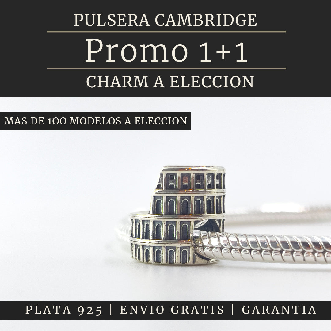 Promo pulsera Cambridge + Charm a elección
