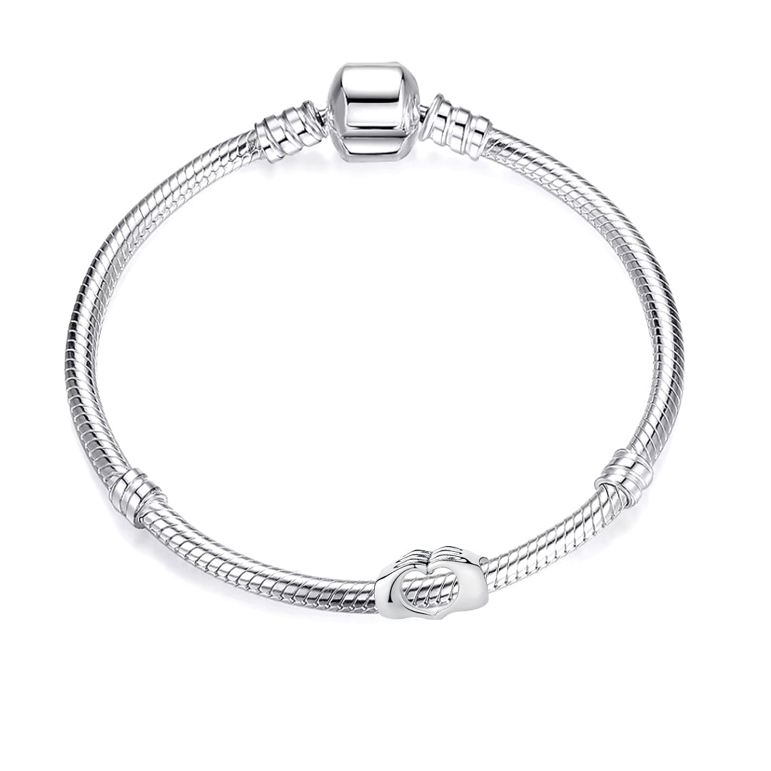 Charm Corazón con Manos